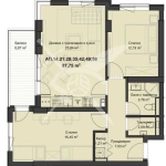 Тристаен апартамент в Пловдив, Кючук Париж - 102 кв.м за 892 €/кв.м - Снимка #1