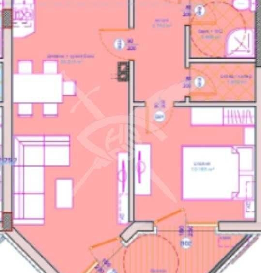 Двустаен апартамент в Бургас, Сарафово - 69 кв.м за 1295 €/кв.м - Снимка #1