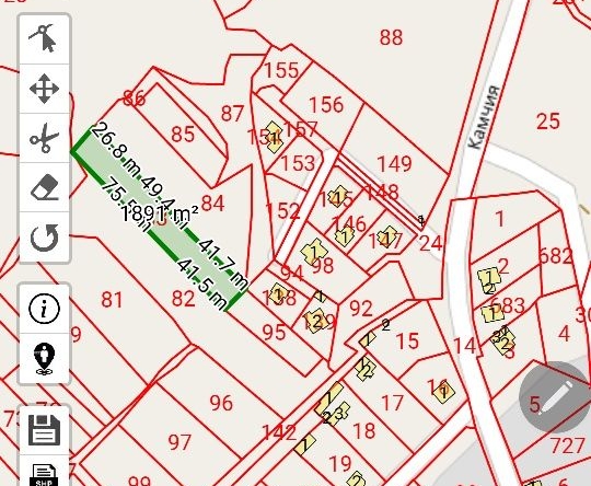 Парцел в Варна, Бриз - 1891 кв.м за 14 €/кв.м - Снимка #1