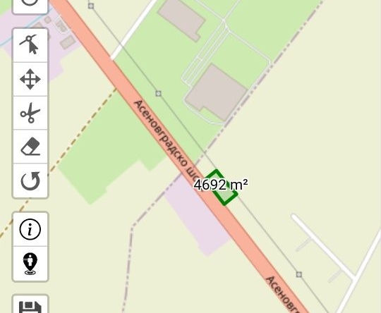 Парцел в Асеновград - 4690 кв.м за 40 €/кв.м - Снимка #1