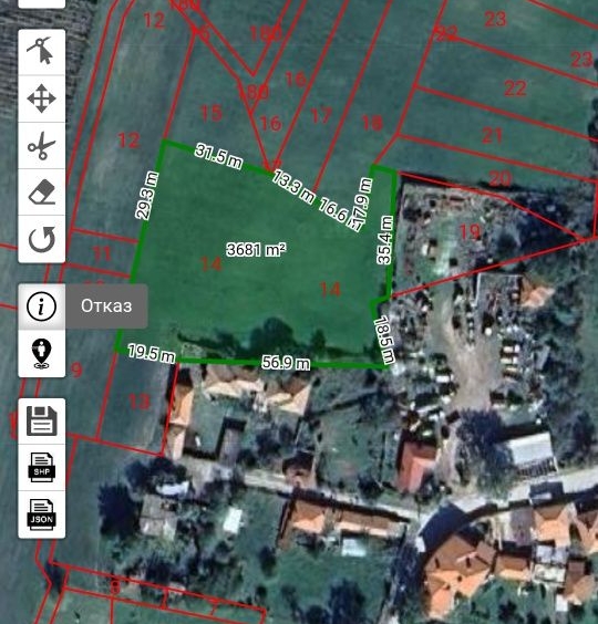 Земеделски имот в с. Певците, Област Пловдив -  кв.м за 3 €/дка - Снимка #1
