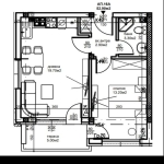 Двустаен апартамент в Пловдив, Кючук Париж - 53 кв.м за 1368 €/кв.м - Снимка #1
