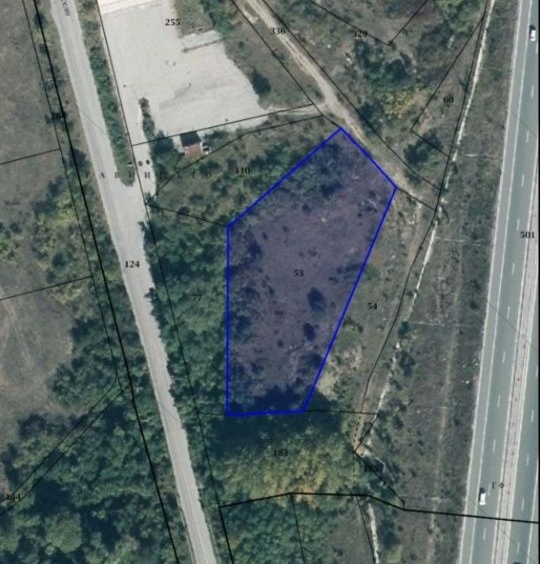 Парцел в с. Старо село, Област Перник - 3850 кв.м за 9 €/кв.м - Снимка #1