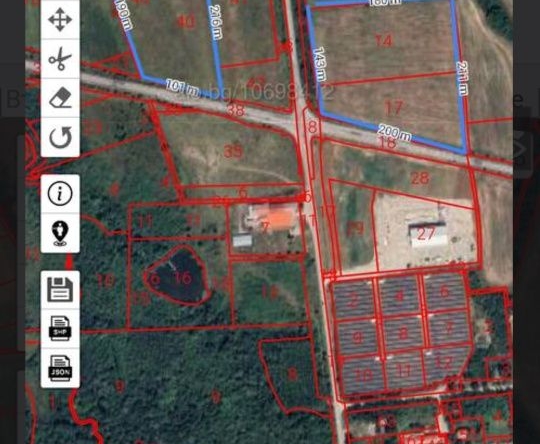 Дава се под наем Парцел в Враца, м-т Водни градини - 57479 кв.м за 2992.17 € - Снимка #1