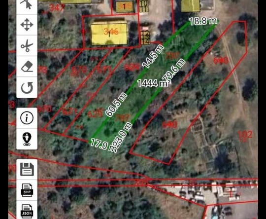 Парцел в Монтана, Пъстрина - 1443 кв.м за 21 €/кв.м - Снимка #1