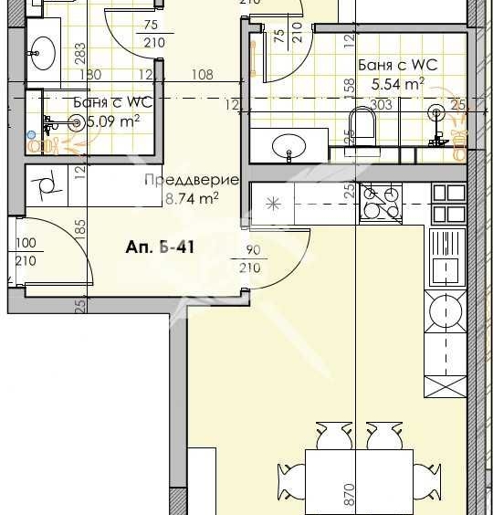 Тристаен апартамент в Пловдив, Кършияка - 123 кв.м за 1611 €/кв.м - Снимка #1