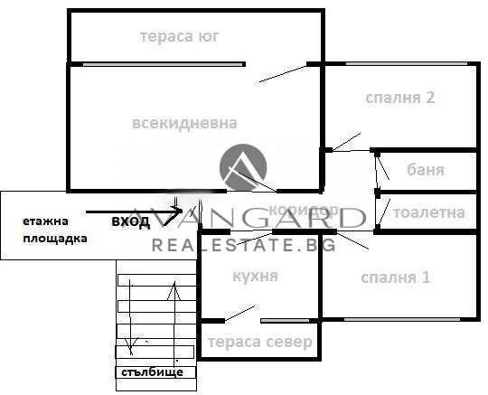 Тристаен апартамент в Пловдив, Кършияка - 90 кв.м за 923 €/кв.м - Снимка #1