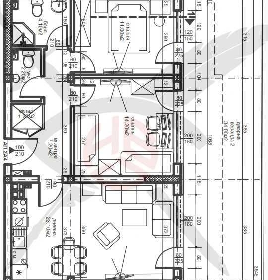 Двустаен апартамент в Пловдив, Остромила - 53 кв.м за 1372 €/кв.м - Снимка #1