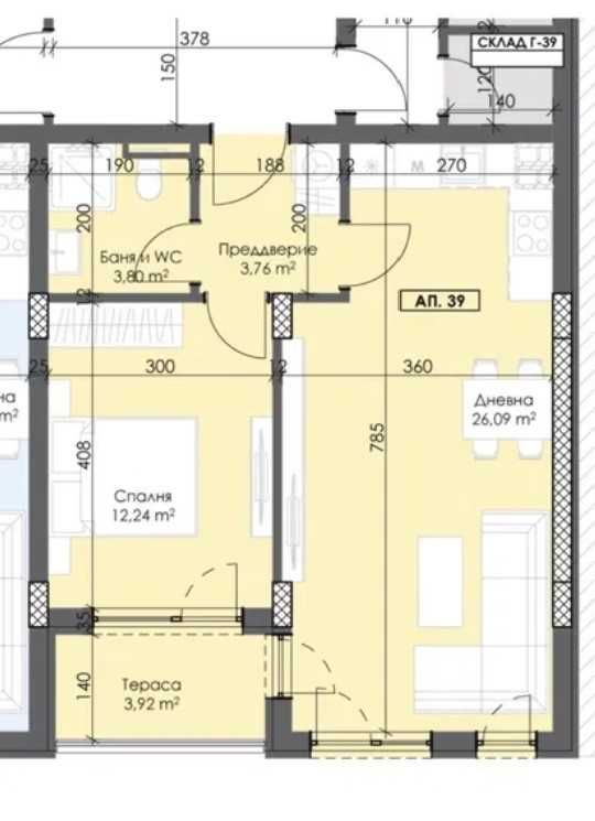 Двустаен апартамент в Пловдив, Тракия - 72 кв.м за 673 €/кв.м - Снимка #1