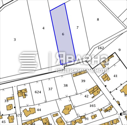 Парцел в с. Кичево, Област Варна - 2840 кв.м за 16 €/кв.м - Снимка #1