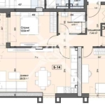 Тристаен апартамент в Пловдив, Кършияка - 101 кв.м за 1196 €/кв.м - Снимка #1