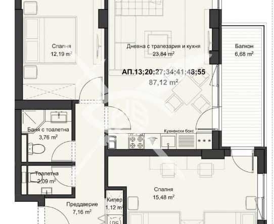 Тристаен апартамент в Пловдив, Кючук Париж - 101 кв.м за 894 €/кв.м - Снимка #1