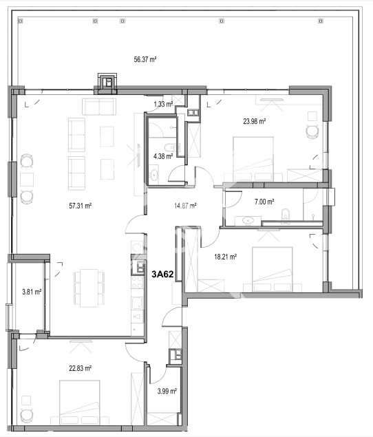 Многостаен апартамент в Пловдив, Христо Смирненски - 259 кв.м за 2315 €/кв.м - Снимка #1
