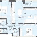 Тристаен апартамент в Пловдив, Тракия - 108 кв.м за 985 €/кв.м - Снимка #1