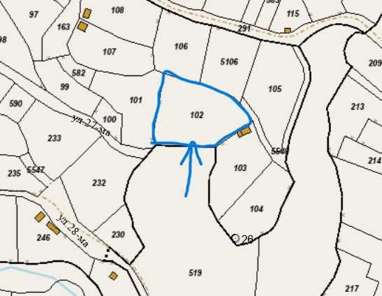 Парцел в Сопот - 1632 кв.м за 6 €/кв.м - Снимка #1