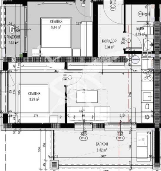 Двустаен апартамент в к.к. Слънчев бряг - 54 кв.м за 1204 €/кв.м - Снимка #1