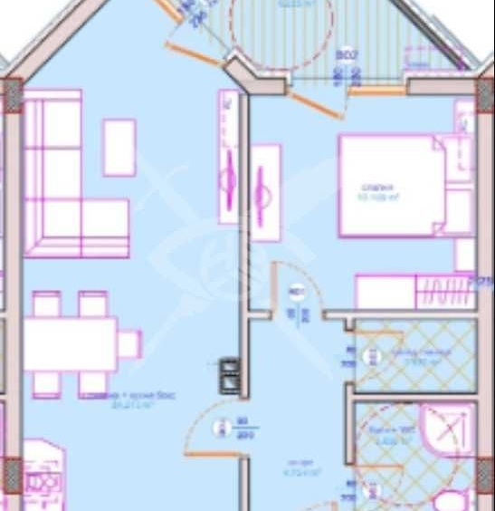 Двустаен апартамент в Бургас, Сарафово - 69 кв.м за 1280 €/кв.м - Снимка #1