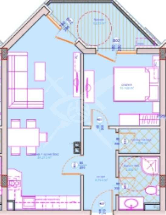 Двустаен апартамент в Бургас, Сарафово - 69 кв.м за 1280 €/кв.м - Снимка #1
