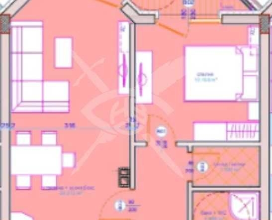 Двустаен апартамент в Бургас, Сарафово - 69 кв.м за 1280 €/кв.м - Снимка #1