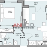 Двустаен апартамент в София, Люлин 8 - 52 кв.м за 1539 €/кв.м - Снимка #1