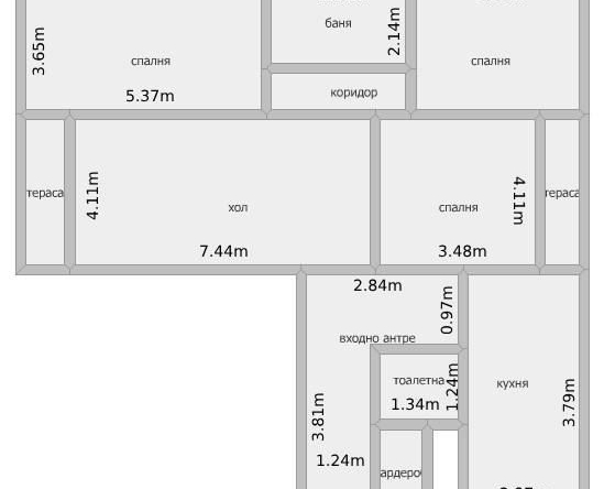 Четиристаен апартамент в София, Медицинска академия - 122 кв.м за 3033 €/кв.м - Снимка #1