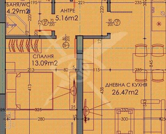 Двустаен апартамент в Пловдив, Тракия - 74 кв.м за 1106 €/кв.м - Снимка #1
