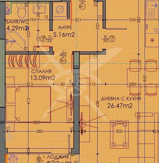 Двустаен апартамент в Пловдив, Тракия - 74 кв.м за 1106 €/кв.м - Снимка #1