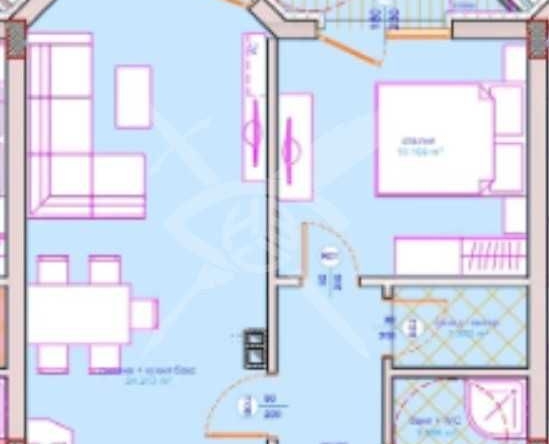 Двустаен апартамент в Бургас, Сарафово - 69 кв.м за 653 €/кв.м - Снимка #1