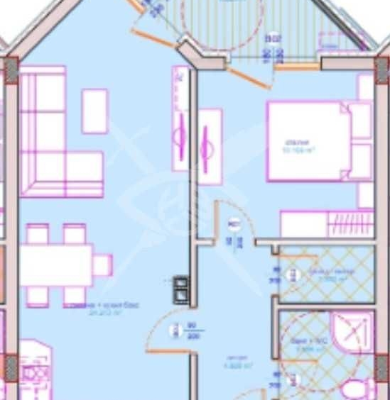 Двустаен апартамент в Бургас, Сарафово - 69 кв.м за 653 €/кв.м - Снимка #1