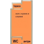 Едностаен апартамент в Бургас, Меден рудник - зона А - 30 кв.м за 680 €/кв.м - Снимка #1