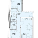 Тристаен апартамент в Пловдив, Кършияка - 107 кв.м за 1200 €/кв.м - Снимка #1