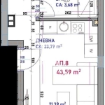 Двустаен апартамент в Бургас, Крайморие - 62 кв.м за 770 €/кв.м - Снимка #1