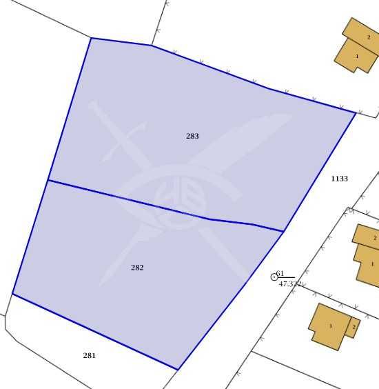 Парцел в с. Дебелт, Област Бургас - 3137 кв.м за 12 €/кв.м - Снимка #1