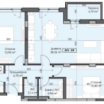 Двустаен апартамент в Пловдив, Тракия - 116 кв.м за 1082 €/кв.м - Снимка #1