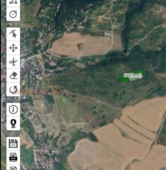 Парцел в София, Гниляне - 6103 кв.м за 16 €/кв.м - Снимка #1