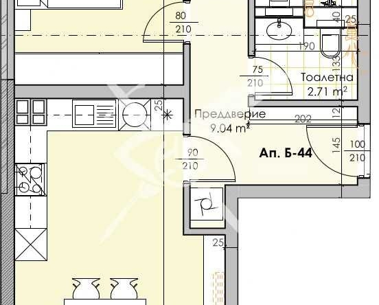Тристаен апартамент в Пловдив, Кършияка - 121 кв.м за 1536 €/кв.м - Снимка #1