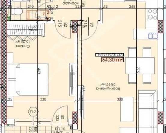 Двустаен апартамент в Пловдив, Тракия - 76 кв.м за 926 €/кв.м - Снимка #1