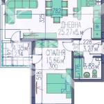 Двустаен апартамент в Пловдив, Изгрев - 74 кв.м за 1231 €/кв.м - Снимка #1