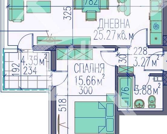Двустаен апартамент в Пловдив, Изгрев - 75 кв.м за 620 €/кв.м - Снимка #1