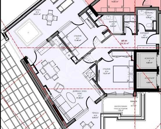 Тристаен апартамент в Поморие - 124 кв.м за 2565 €/кв.м - Снимка #1