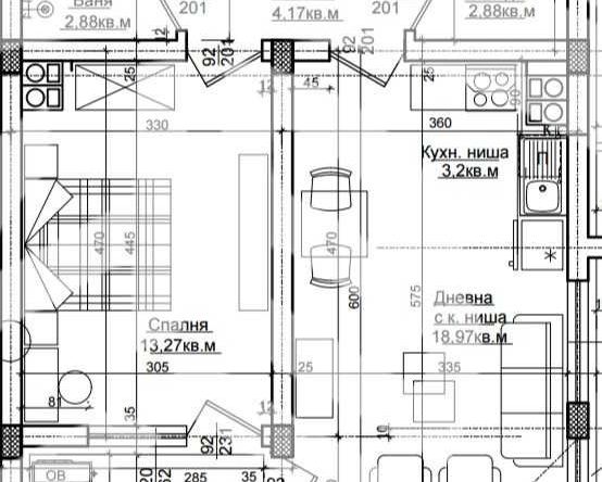 Двустаен апартамент в Хисаря - 66 кв.м за 516 €/кв.м - Снимка #1