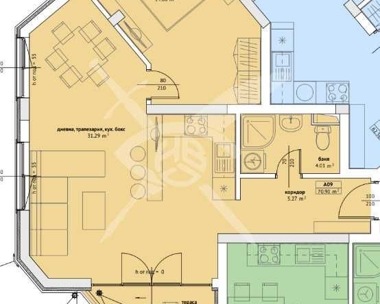 Двустаен апартамент в Созопол - 81 кв.м за 1041 €/кв.м - Снимка #1