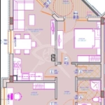 Тристаен апартамент в Бургас, Сарафово - 80 кв.м за 1237 €/кв.м - Снимка #1