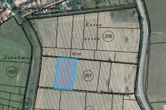 Парцел в с. Нови хан, Област София-област - 5579 кв.м за 26 €/кв.м - Снимка #1