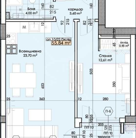 Двустаен апартамент в Пловдив, Тракия - 65 кв.м за 1470 €/кв.м - Снимка #1