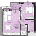 Дава се под наем Двустаен апартамент в Пловдив, Кършияка - 74 кв.м за 73597.08 € - Снимка #1