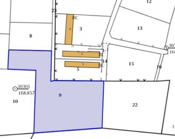 Парцел в Пловдив, Прослав - 8673 кв.м за 70 €/кв.м - Снимка #1