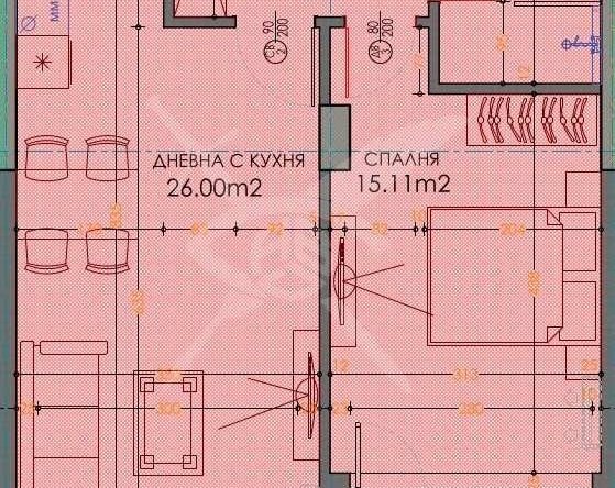 Двустаен апартамент в Пловдив, Тракия - 76 кв.м за 1102 €/кв.м - Снимка #1