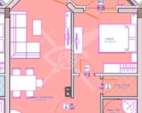 Двустаен апартамент в Бургас, Сарафово - 69 кв.м за 1280 €/кв.м - Снимка #1