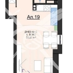 Едностаен апартамент в София, Малинова долина - 53 кв.м за 1155 €/кв.м - Снимка #1